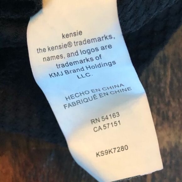 Kensie Black Lace Up Front Dress Sz.XL - Picture 11 of 14